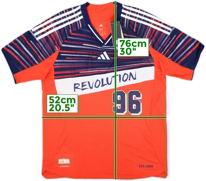 Camiseta auténtica de la tercera equipación del New England Revolution 2025-26 (L)