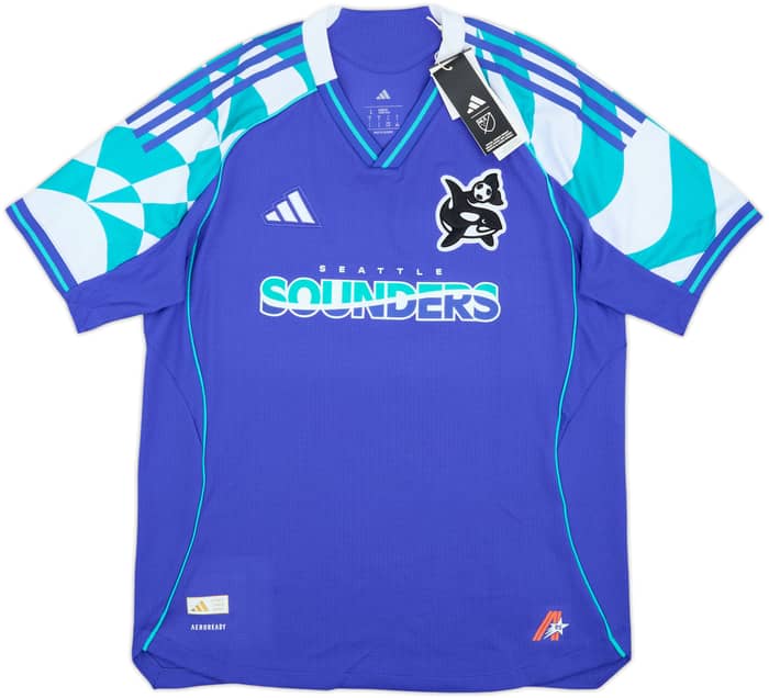 Camiseta auténtica de la tercera equipación del Seattle Sounders 2025-26 (L)