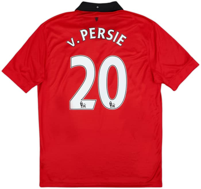 2013-14 Manchester United Home Shirt v.Persie #20 - 6/10 - (L)