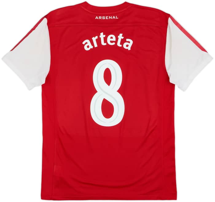 2011-12 Arsenal Home Shirt Arteta #8 - 5/10 - (M)