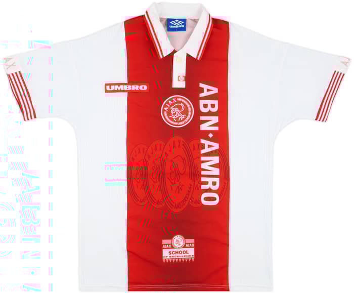 1997-98 Ajax Home Shirt Laudrup #11 - 9/10 - (L)