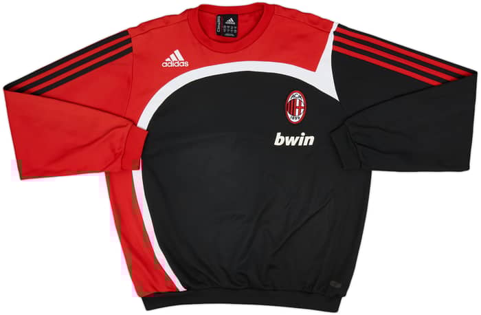 2007-08 AC Milan adidas Drill Top - 7/10 - (M)