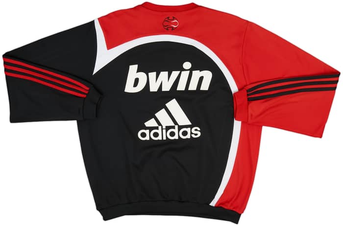 2007-08 AC Milan adidas Drill Top - 7/10 - (M)