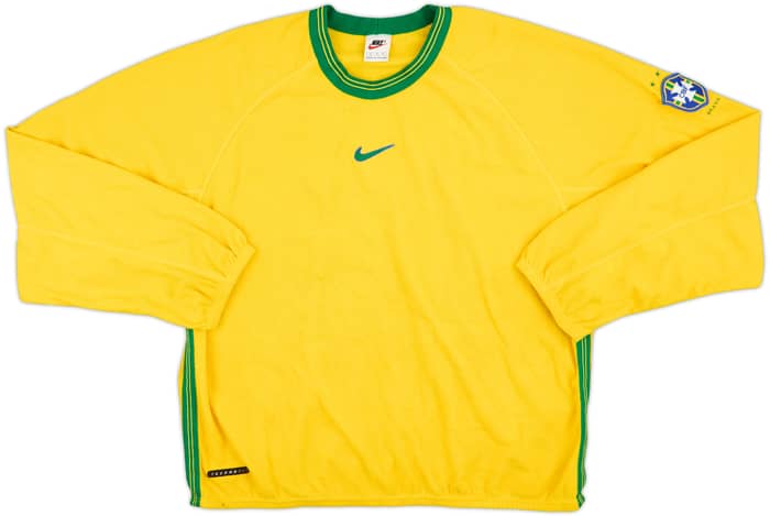 1998-99 Brazil Nike Fleece Top - 8/10 - (M)