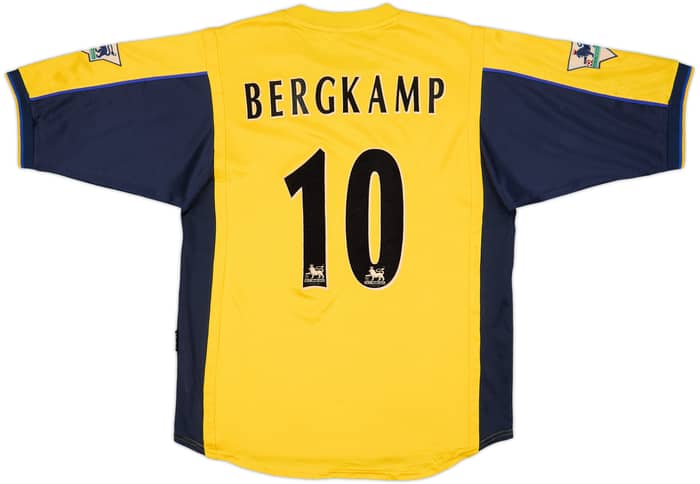 1999-01 Arsenal Away Shirt Bergkamp #10 - 8/10 - (L)