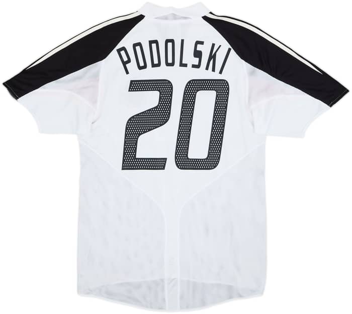 2004-05 Germany Home Shirt Podolski #20 - 8/10 - (L)