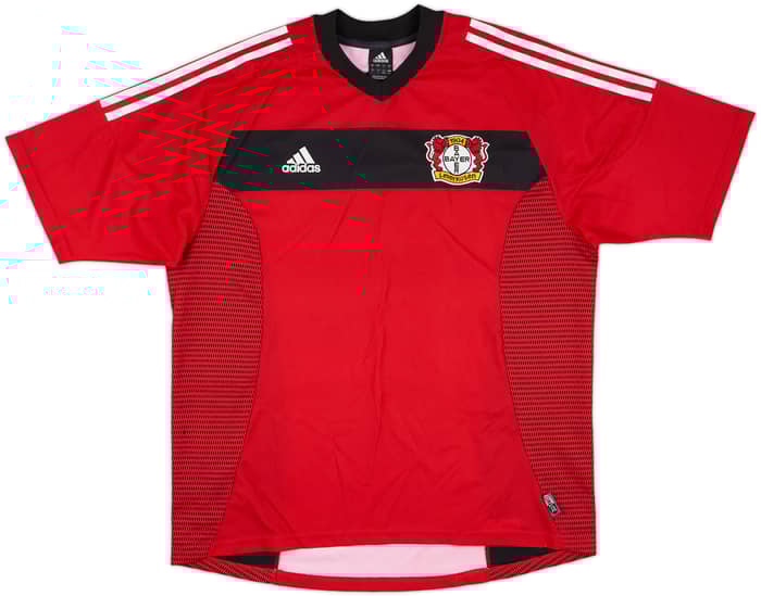 2002-04 Bayer Leverkusen Home Shirt Nowotny #5 - 7/10 - (L)