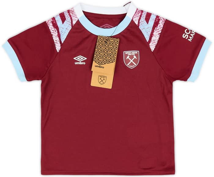 2022-23 West Ham Home Shirt (18-24 Months)