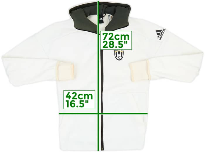 2016-17 Juventus adidas Hooded Track Jacket - 6/10 - (XS)