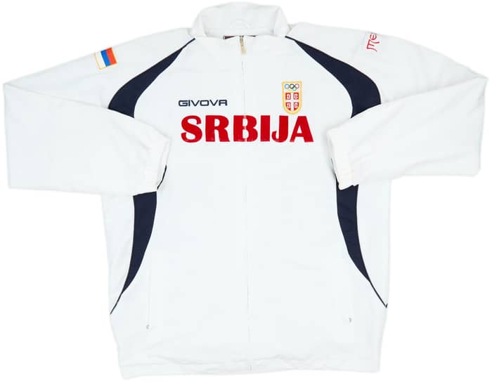 2014 Serbia Winter Olympics Givova Track Jacket - 7/10 - (3XL)