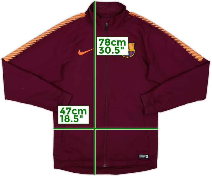 2017-18 Barcelona Nike Track Jacket - 8/10 - (S)