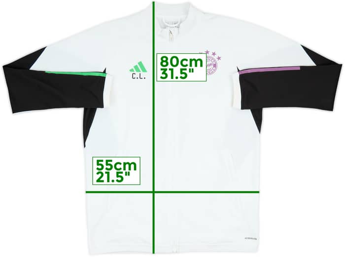 2023-24 Bayern Munich Staff Issue adidas Track Jacket CL - 7/10 - (L)