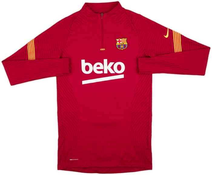 2020-21 Barcelona Vaporknit Nike Sweat Top - 7/10 - (S)