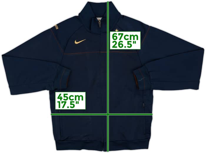 2008-09 Inter Milan Nike Track Jacket - 8/10 - (XL.Boys)