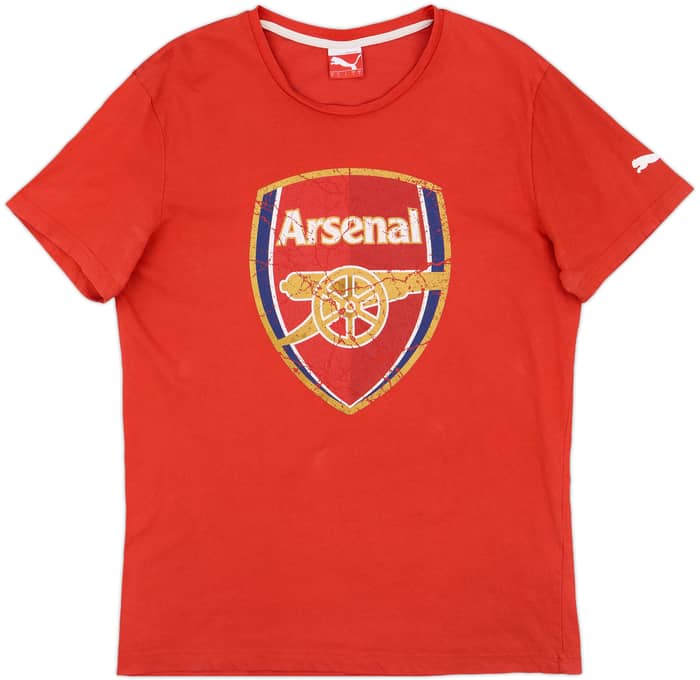 2014-15 Arsenal Puma Cotton Tee - 6/10 - (L)