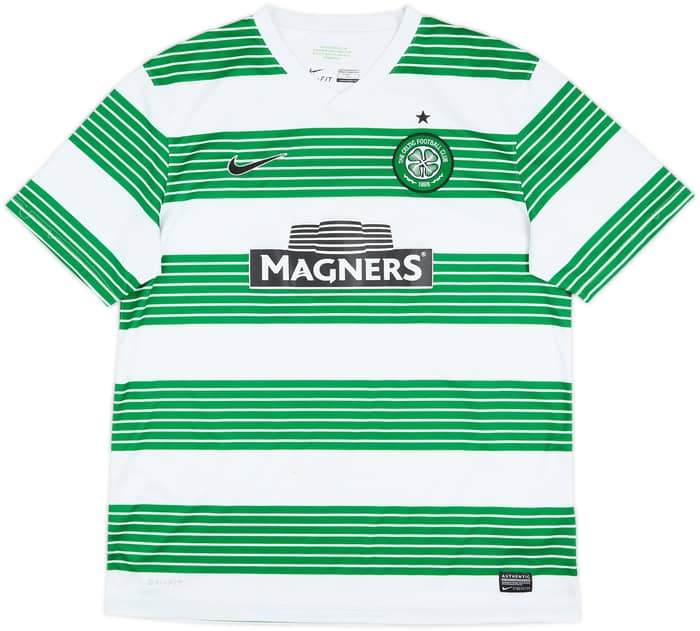 Camiseta de local '125th Anniversary' marrón del Celtic 2012-13 #8 - 6/10 - (L)