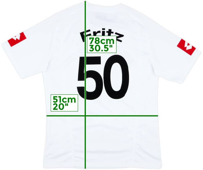 2003-05 Borussia Monchengladbach Squad Signed Home Shirt Fritz #50 - 8/10 - (XL)