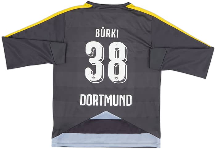 2015-16 Borussia Dortmund GK Shirt Burki #38 - 6/10 - (XL.Boys)