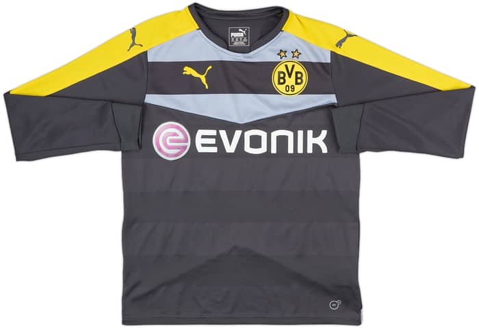 2015-16 Borussia Dortmund GK Shirt Burki #38 - 6/10 - (XL.Boys)