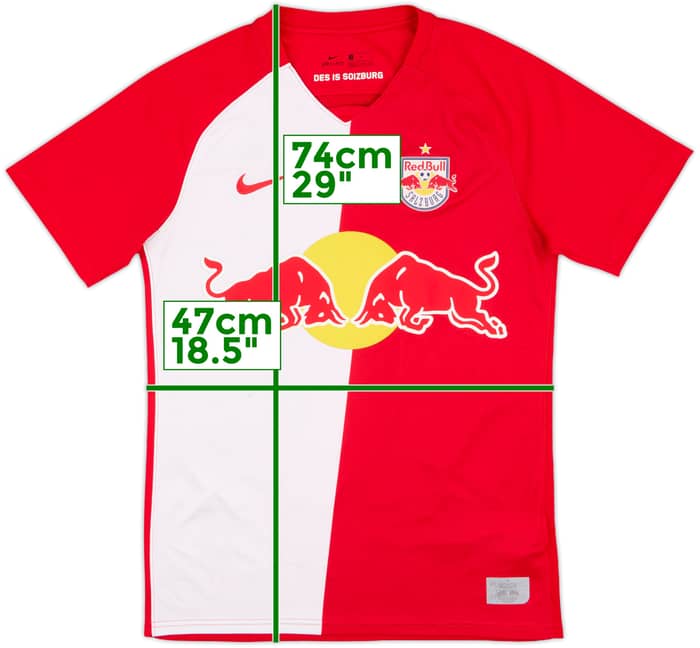 2020-21 Red Bull Salzburg Home Shirt - 7/10 - (M)