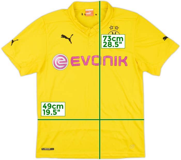 2014-15 Dortmund CL Home Shirt - 5/10 - (M)