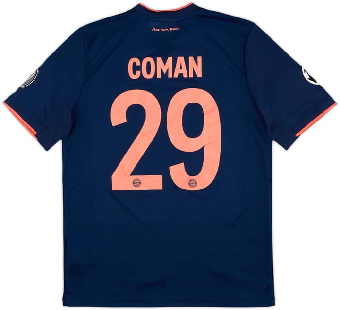 2019-20 Bayern Munich Third Shirt Coman #29 - 9/10 - (XL.Boys)