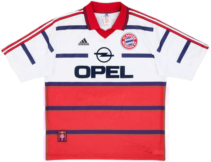 1998-00 Bayern Munich Away Shirt Effenberg #11 - 7/10 - (L)
