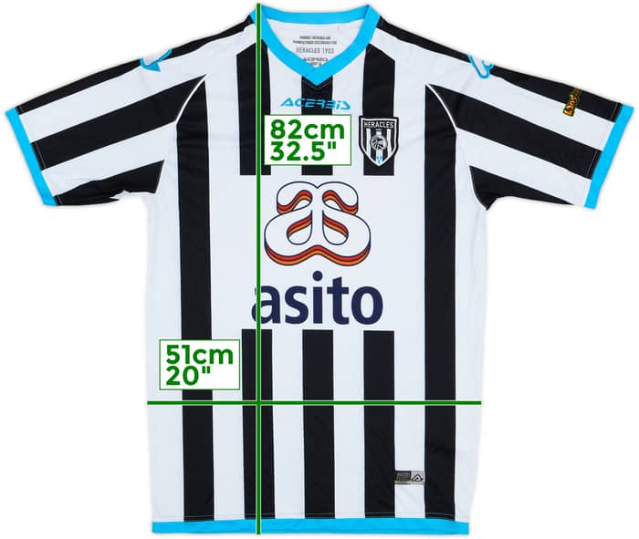 2017-18 Heracles Almelo Home Shirt - 8/10 - (XL)
