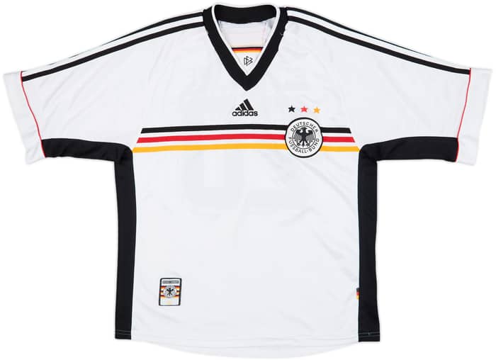 1998-00 Germany Home Shirt Bierhoff #20 - 8/10 - (M)