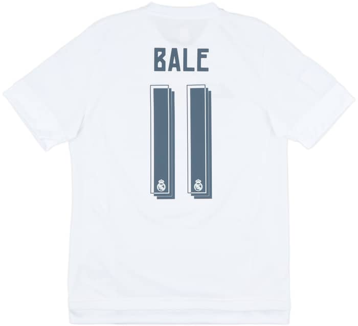 2015-16 Real Madrid Home Shirt Bale #11 - 9/10 - (M)