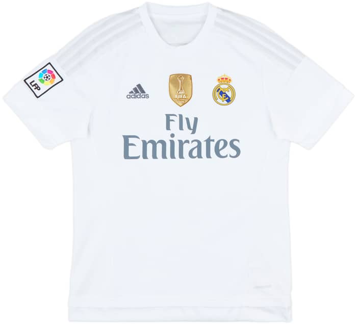 2015-16 Real Madrid Home Shirt Bale #11 - 9/10 - (M)