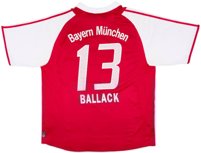 2003-04 Bayern Munich Home Shirt Ballack #13 - 5/10 - (XL)
