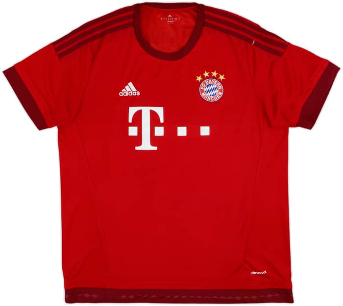 2015-16 Bayern Munich Home Shirt Ribery #7 - 8/10 - (XL)