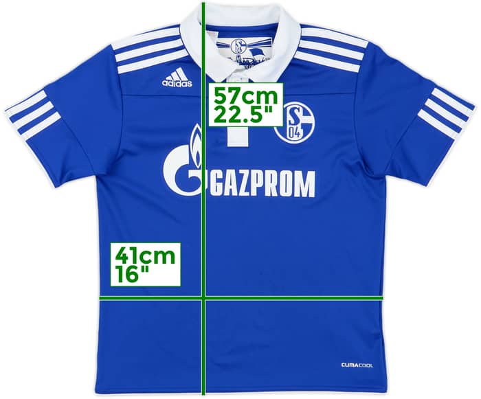 2010-12 Schalke Home Shirt - 7/10 - (S.Boys)