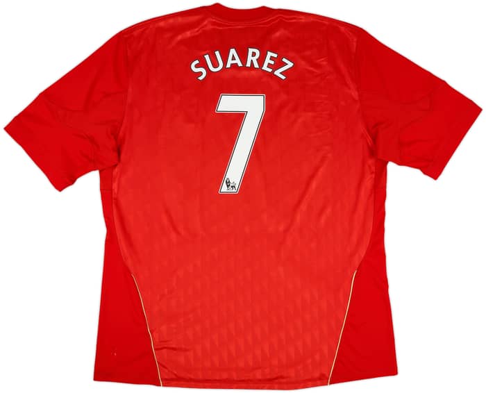 2010-12 Liverpool Home Shirt Suarez #7 - 5/10 - (3XL)