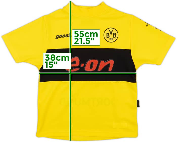 2002-03 Borussia Dortmund Home Shirt - 9/10 - (M.Boys)