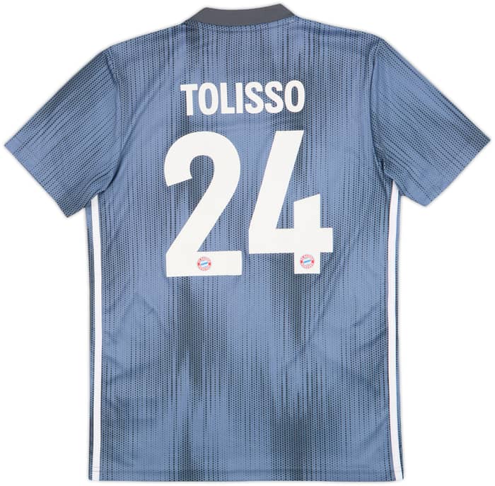 2018-19 Bayern Munich Third Shirt Tolisso #24 - 8/10 - (S)
