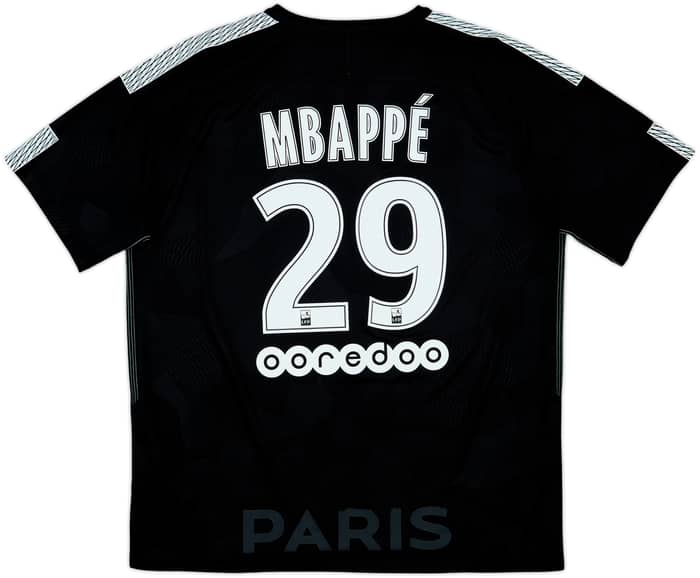 2017-18 Paris Saint-Germain Third Shirt Mbappe #29 - 7/10 - (XL)