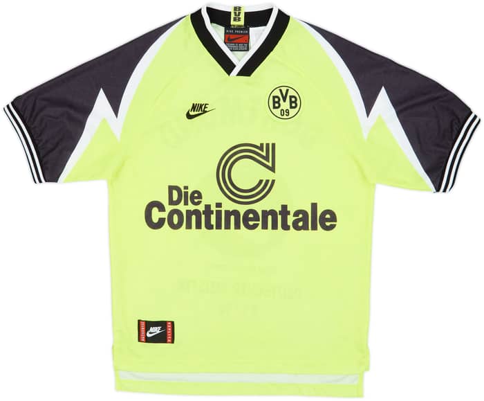 1995-96 Borussia Dortmund 'Deutscher Meister' Home Shirt - 9/10 - (S)