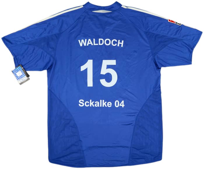 2004-05 Schalke Home Shirt Waldoch #15 (XL)