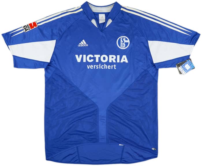 2004-05 Schalke Home Shirt Waldoch #15 (XL)
