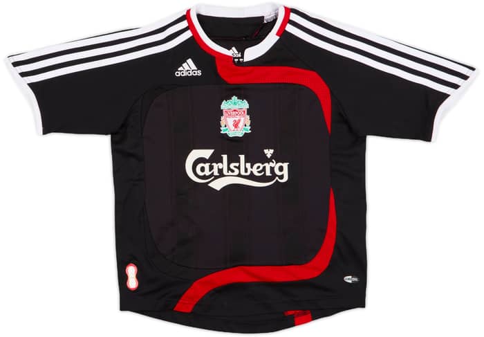 2007-08 Liverpool Third Shirt - 9/10 - (S.Boys)