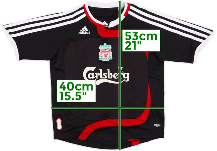 2007-08 Liverpool Third Shirt - 9/10 - (S.Boys)