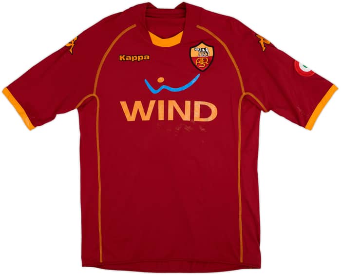 2008-09 Roma Home Shirt Totti #10 - 3/10 - (XL)