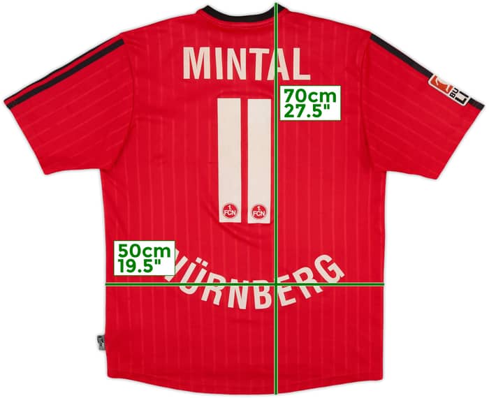 2004-05 Nurnberg Home Shirt Mintal #11 - 8/10 - (XL.Boys)