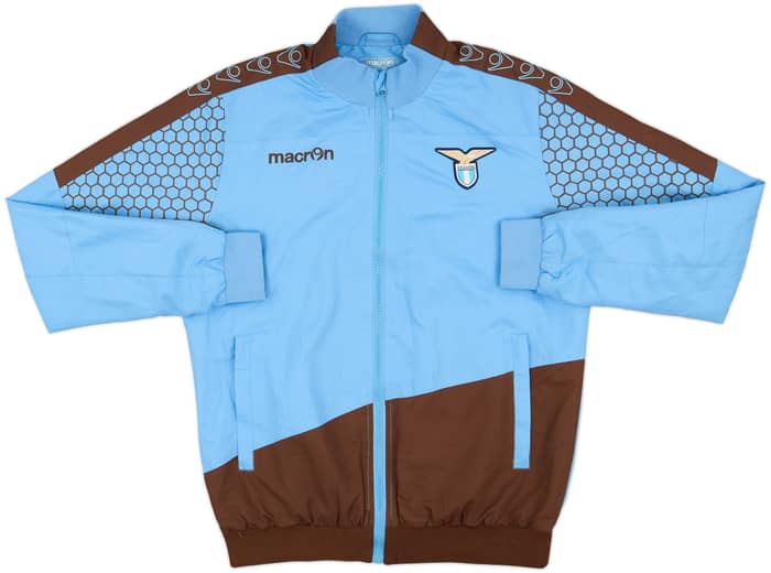 2015-16 Lazio Macron Track Jacket - 8/10 - (XL.Boys)
