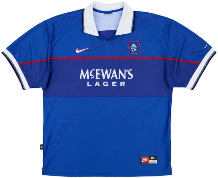 1997-99 Rangers Home Shirt McCoist #14 - 9/10 - (XL)