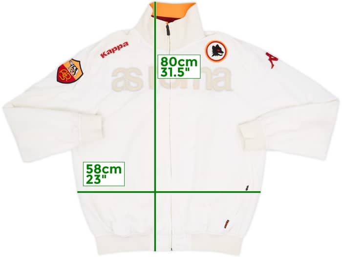 2012-13 Roma Kappa Chaqueta de Chándal - 5/10 - (XL)