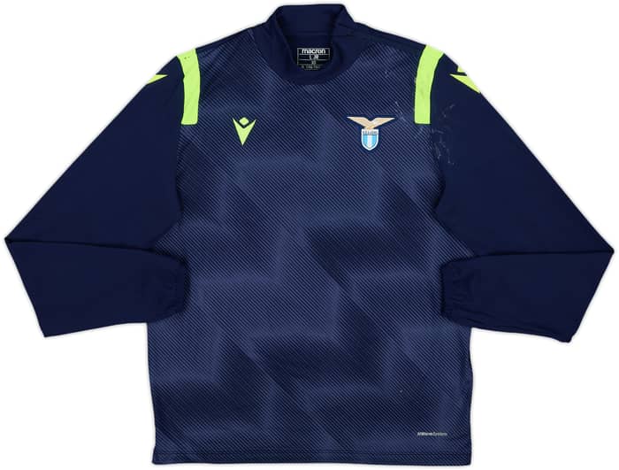 2017-18 Lazio Macron 1/4 Zip Training Top - 7/10 - (L.Boys)