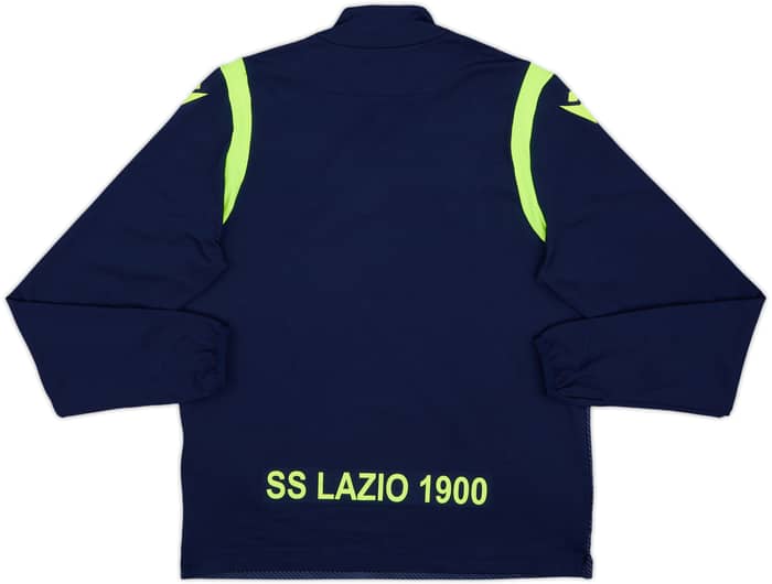 2017-18 Lazio Macron 1/4 Zip Training Top - 7/10 - (L.Boys)